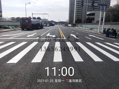蘇州道路劃線進程中遇見的五種狀況和有什么解決的方案?