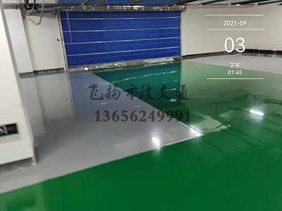 不低于6米的廠內道路應該如何劃線?